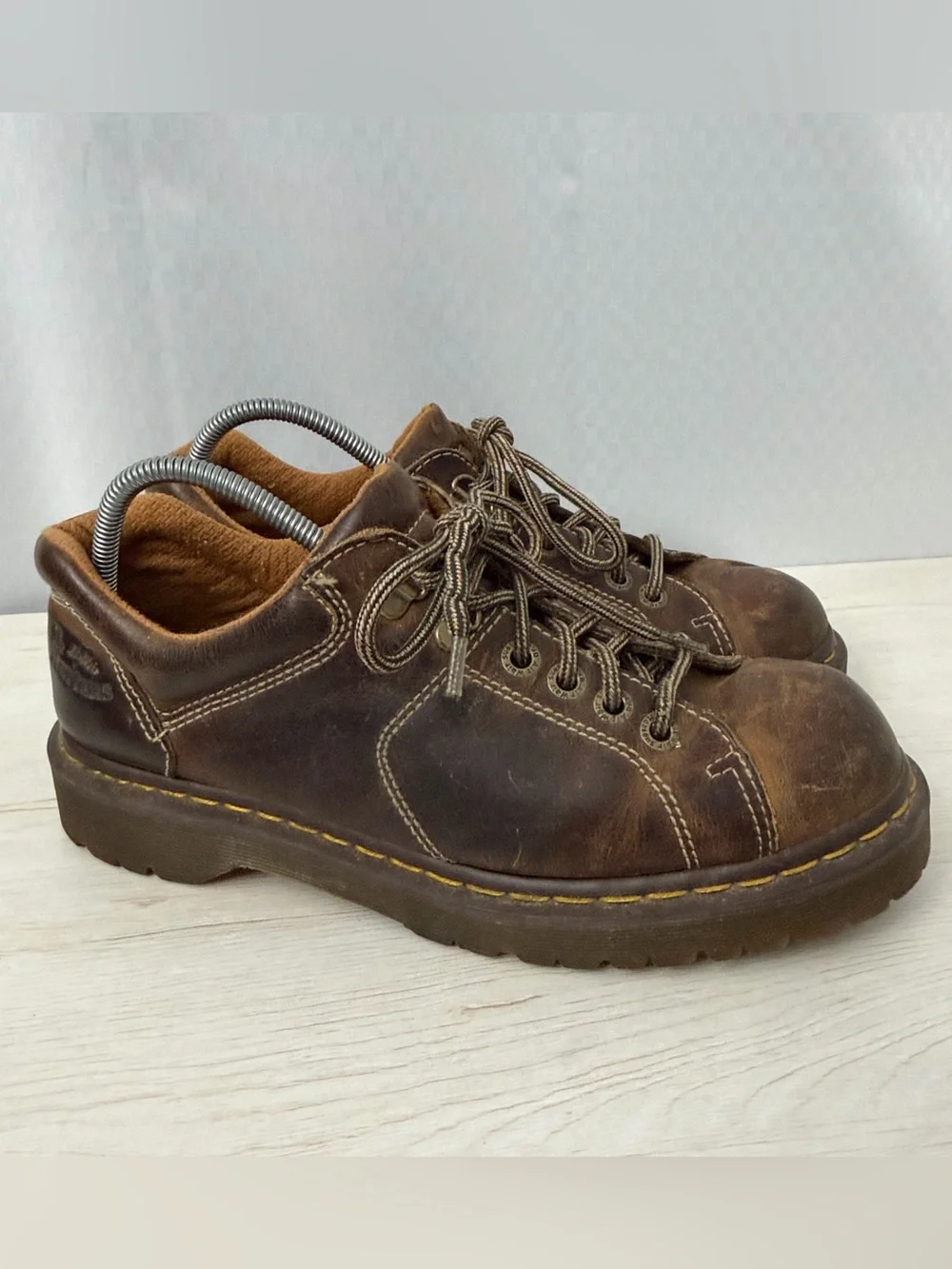 Dr. Martens Men’s Oxford Shoes Size 11 Brown Leather Grunge Distressed